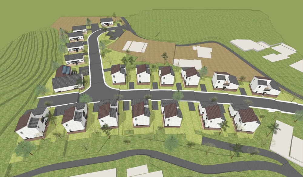 귀농귀촌 단지 전경.(사진=LH)