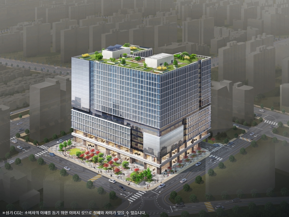 현대 테라타워 광명 조감도