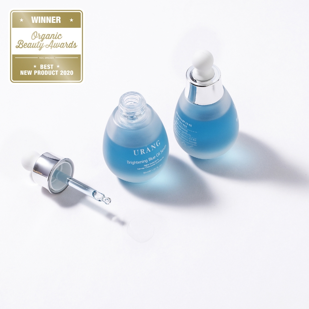 유랑 브라이트닝 블루 오일 세럼 ‘오가닉 뷰티 어워즈 2020’ 베스트 신제품 선정