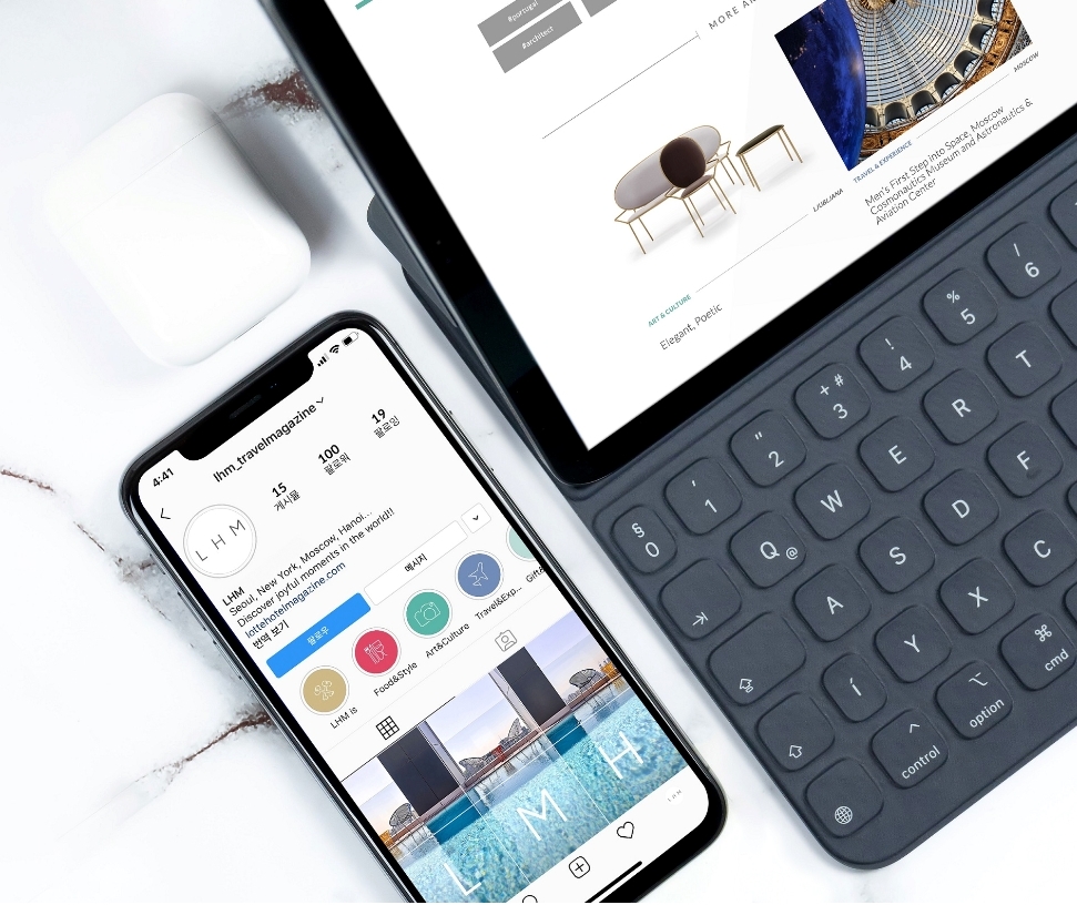 롯데호텔 LHM 인스타그램 오픈.(사진= 롯데호텔)