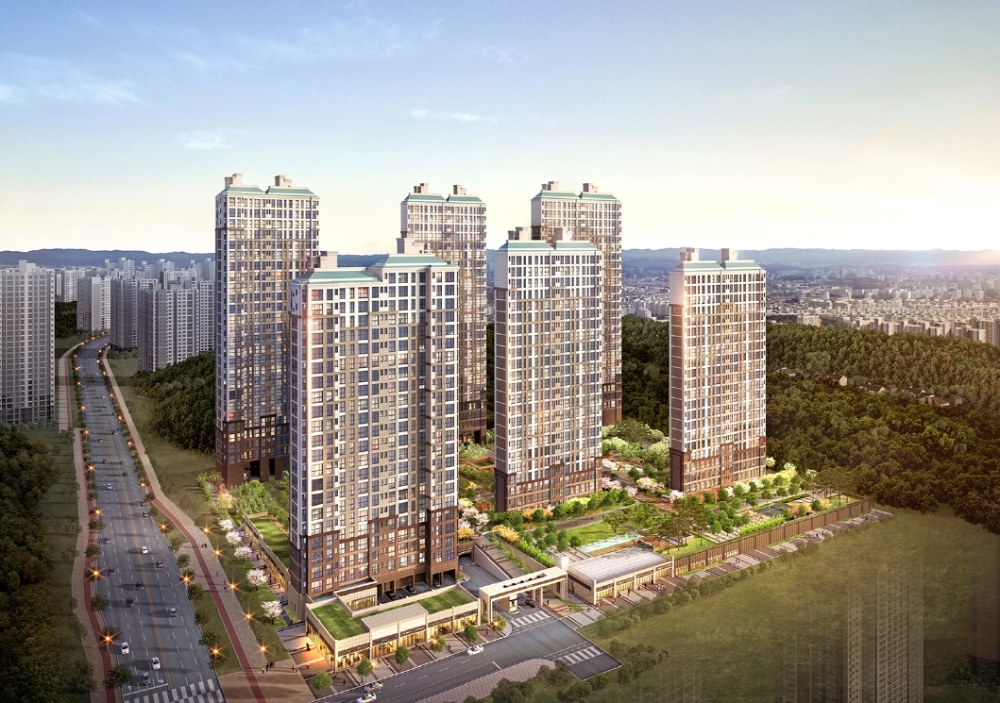 청주 동남파라곤 조감도.(사진=동양건설산업)