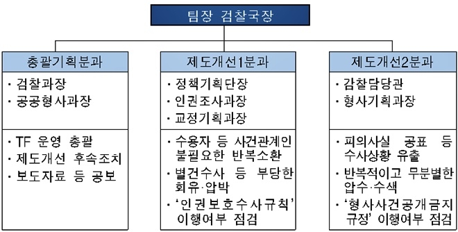 인권수사 제도개선 TF.(제공=법무부)
