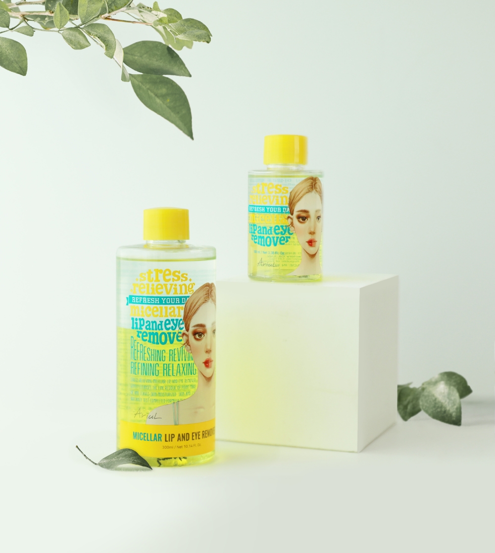 아리얼 미셀라 립앤아이 리무버 대용량 출시