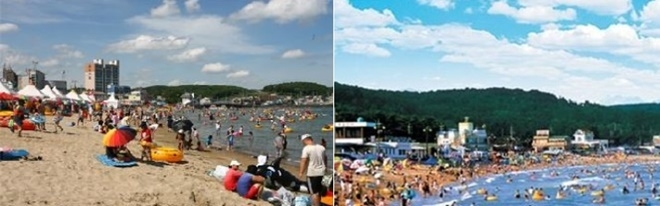 일광해수욕장·임랑해수욕장.(사진=기장군 홈페이지)