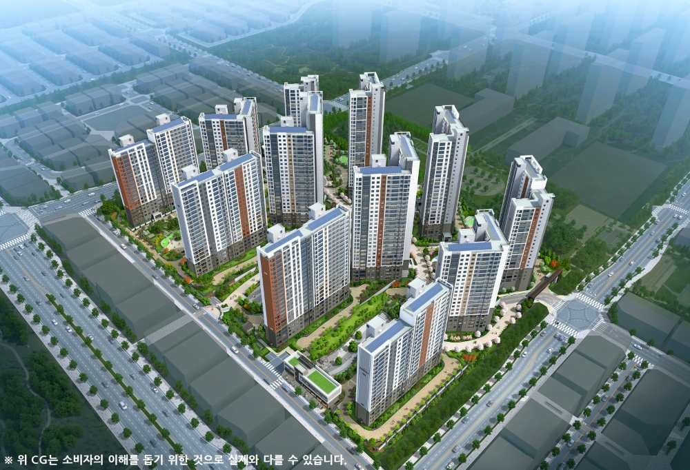 당진 수청2지구 '호반써밋 시그니처' 조감도.(사진=호반건설)