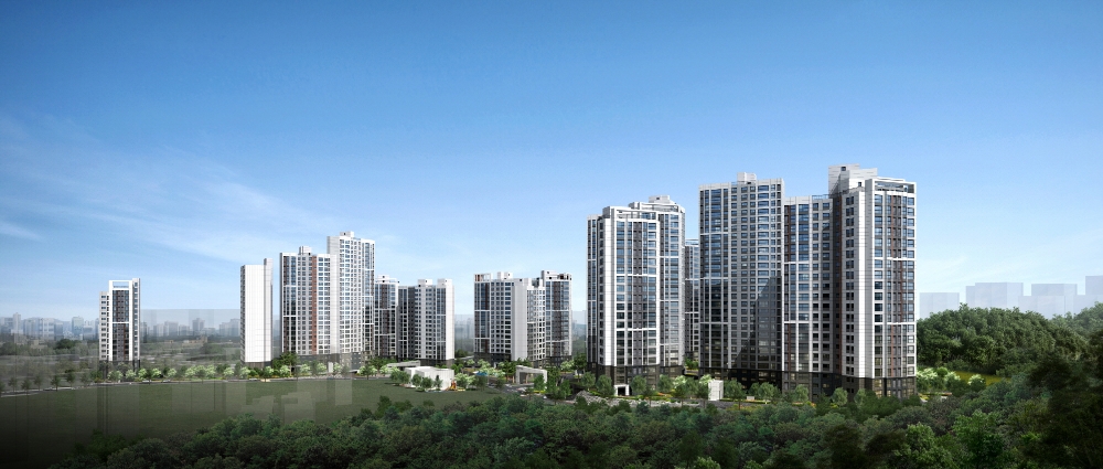 광명 푸르지오 포레나 투시도.