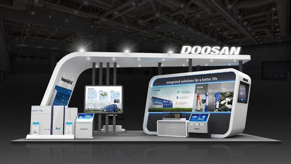 두산, ‘2020 수소모빌리티+쇼’에서 수소 비즈니스 역량 과시