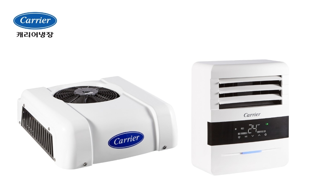 캐리어냉장, 인버터 분리형 무시동 에어컨’ 출시