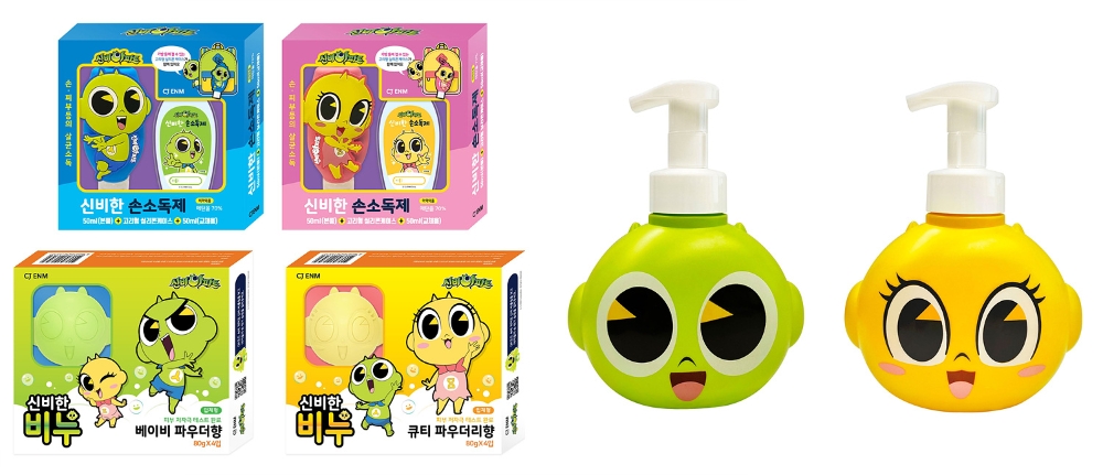 CJ ENM ‘신비아파트’ 캐릭터 위생용품 출시