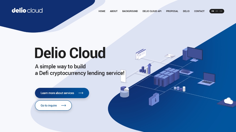 델리오, 디파이(Defi) 클라우드 서비스 런칭