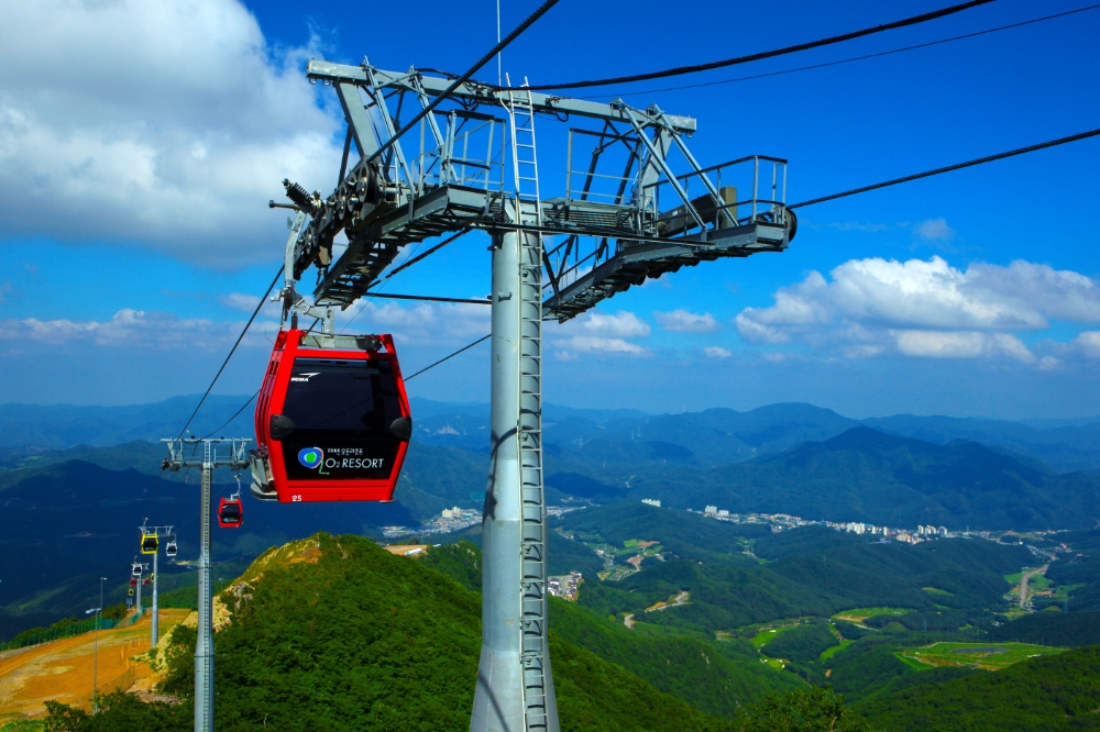 오투리조트 관광곤도라.(사진=부영그룹)