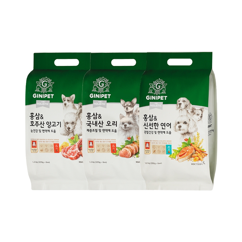 정관장, 반려견 건강식 ‘지니펫 더홀리스틱’ 출시