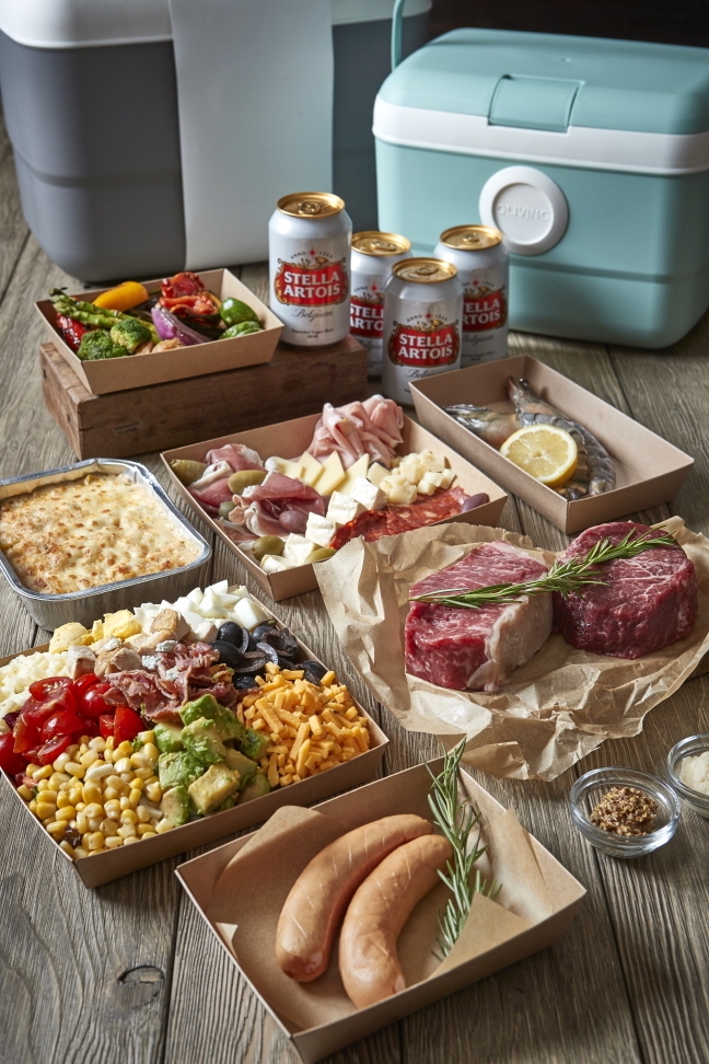 삼원가든, 붓처스컷, 투뿔등심 차박, 글램핑족 위한 캠핑세트 출시