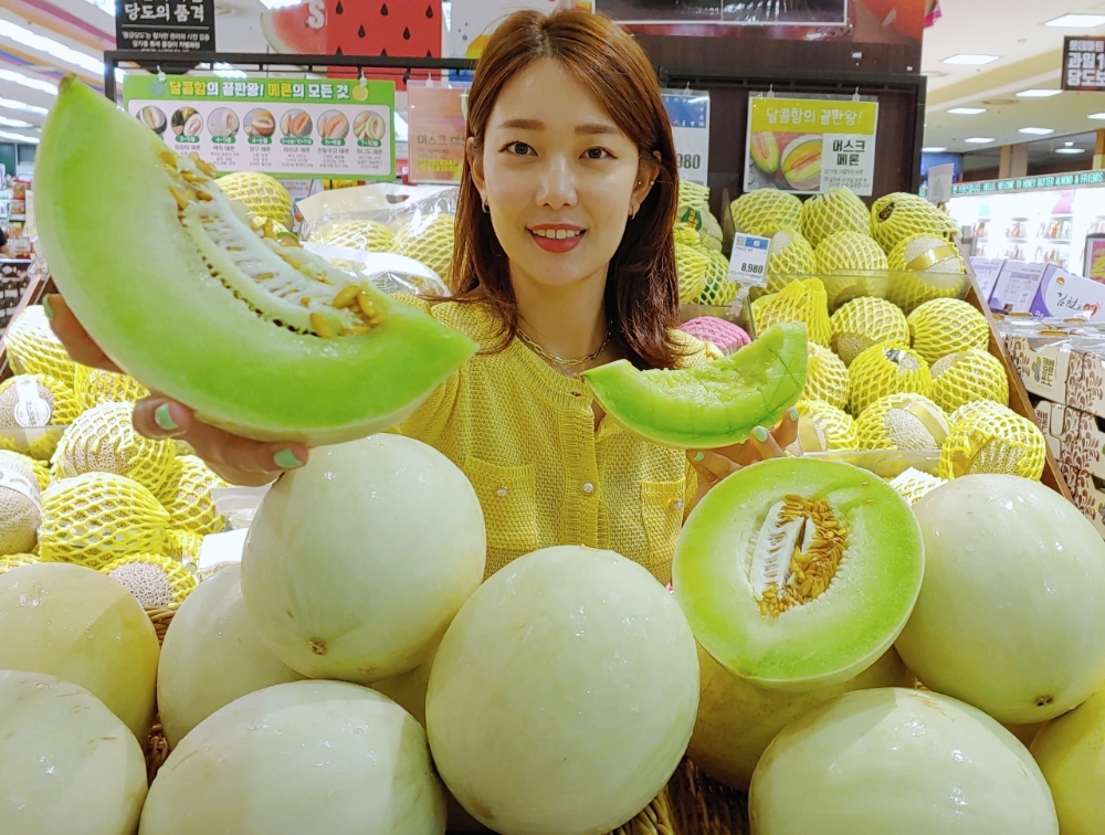 롯데마트, 허니듀 멜론 첫 출시