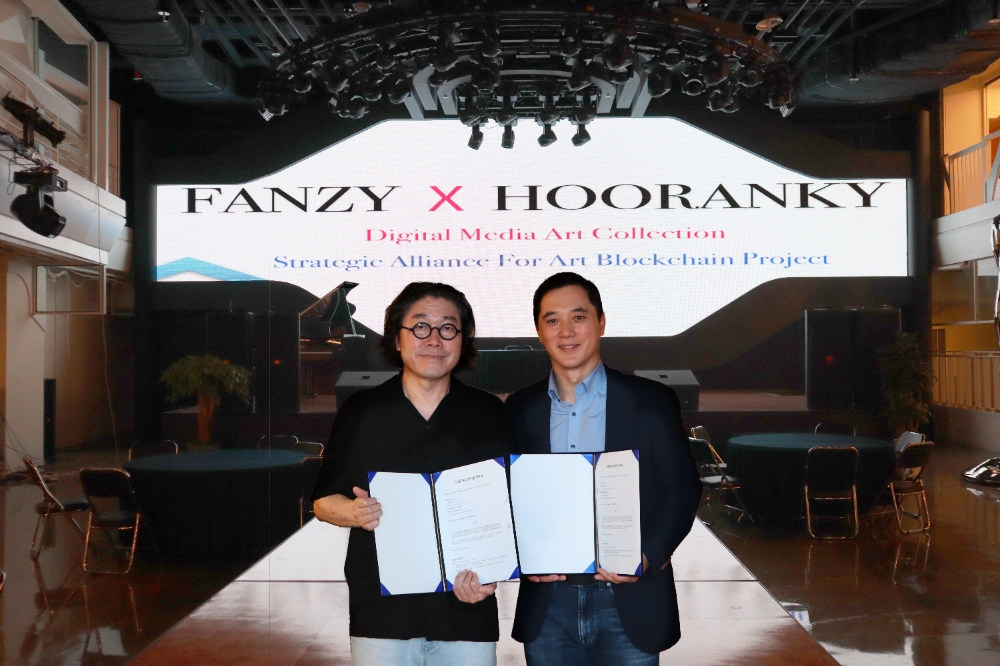 언더핀 플랫폼 팬지, 아티스트 후랭키(Hooranky)와 손잡다