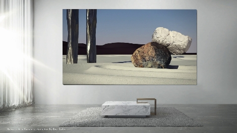 삼성전자가 개최한 '더 월(The Wall)' 미디어 아트 공모전 최종 수상작 이미지. 사진=삼성전자