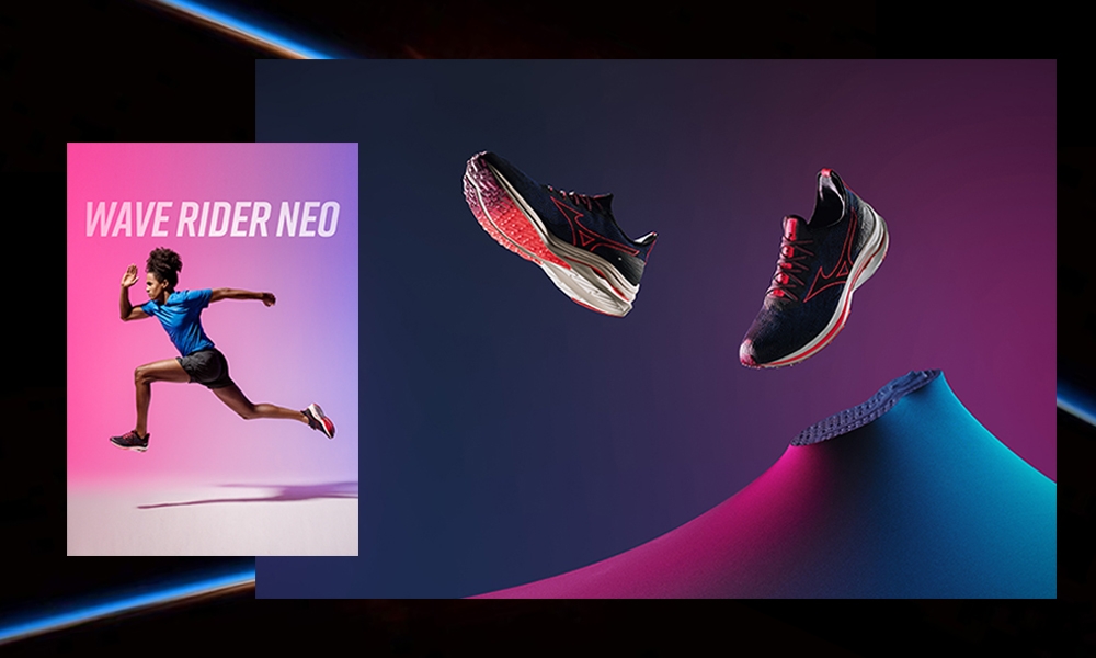 한국미즈노, 러닝화 ‘웨이브 라이더 네오’ 론칭
