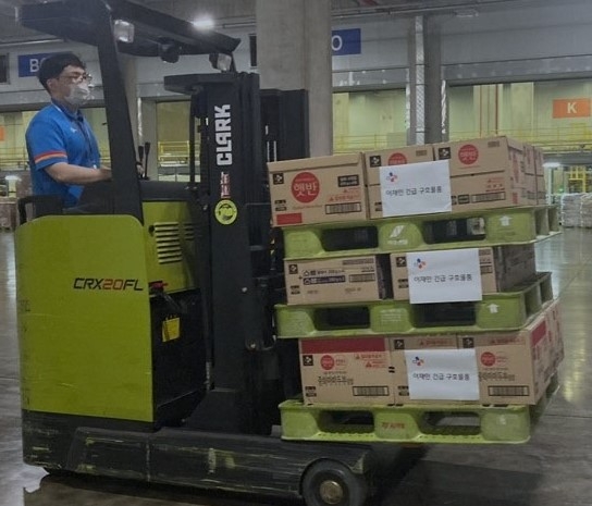 CJ제일제당, 수해지역 긴급구호… 1만 2천개 먹거리 지원