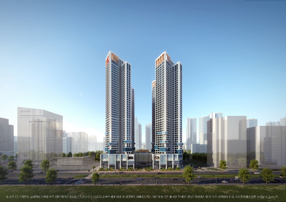 힐스테이트 송도 스테이에디션 투시도