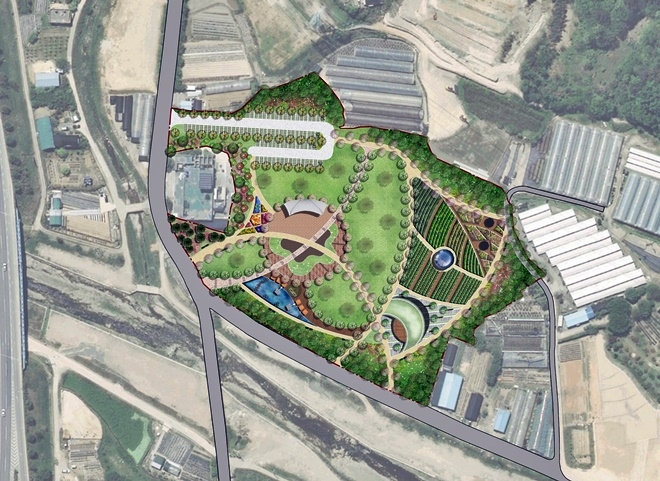 기장군 철마도시농업공원 조감도.(제공=부산기장군)