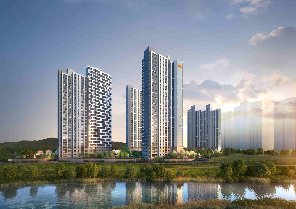 'e편한세상 밀양 나노밸리' 석경 투시도