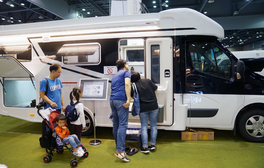 2019오토살롱위크 캠핑카.(사진=오토살롱위크사무국)