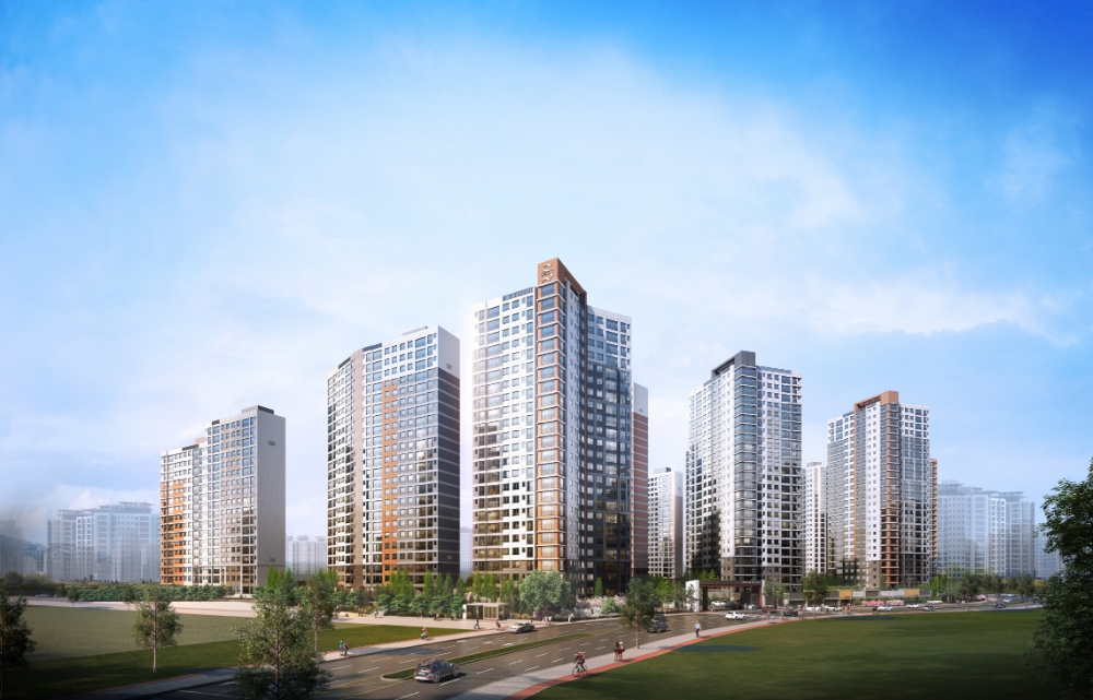 중흥건설그룹 중흥토건, ‘봉담2지구 중흥S-클래스 2차’ 최고 경쟁률 53.9대 1, 전 세대 1순위 청약마감