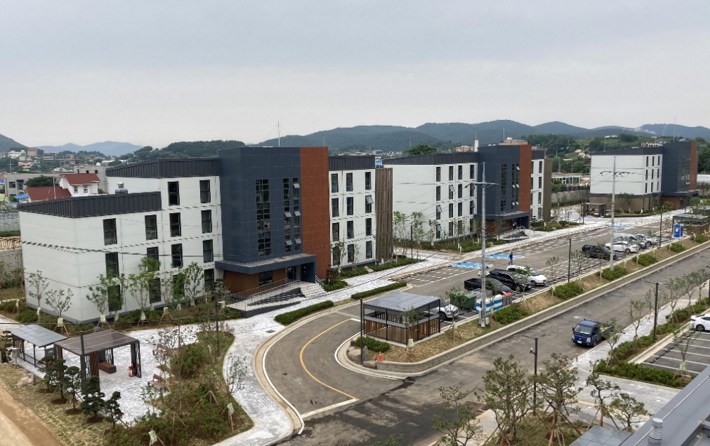 옹진백령 모듈러주택.(사진=LH)