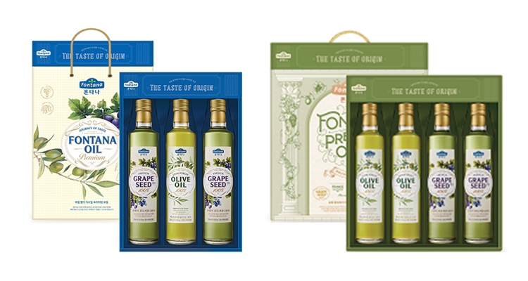 폰타나, 프리미엄 오일 선물세트 판매량 56% 증가
