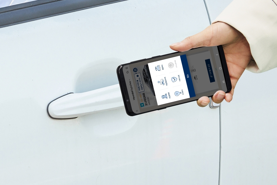 디지털키 기반 신규 서비스 런칭.(사진=현대자동차)