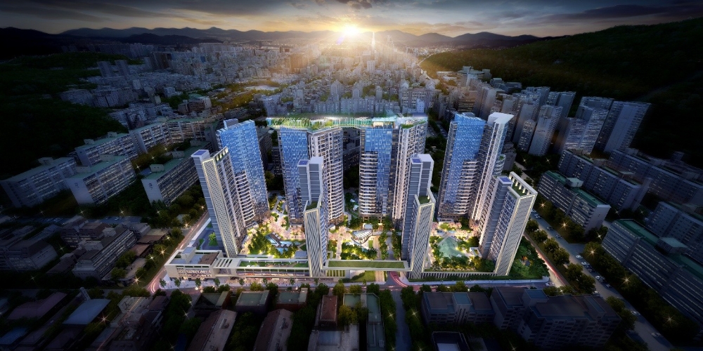 방배삼익 재건축 조감도.(사진=대림산업)