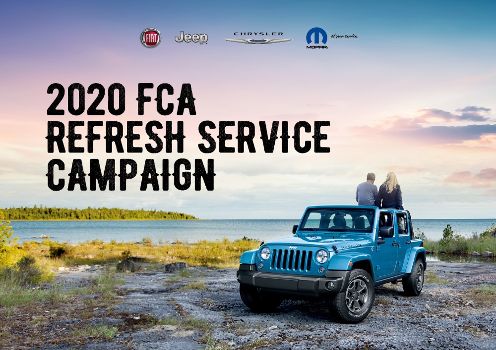 FCA 코리아, ‘2020 FCA 리프레시 서비스 캠페인’ 실시