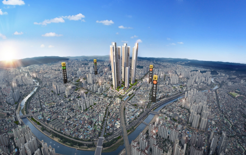 센트럴 대원칸타빌 투시도