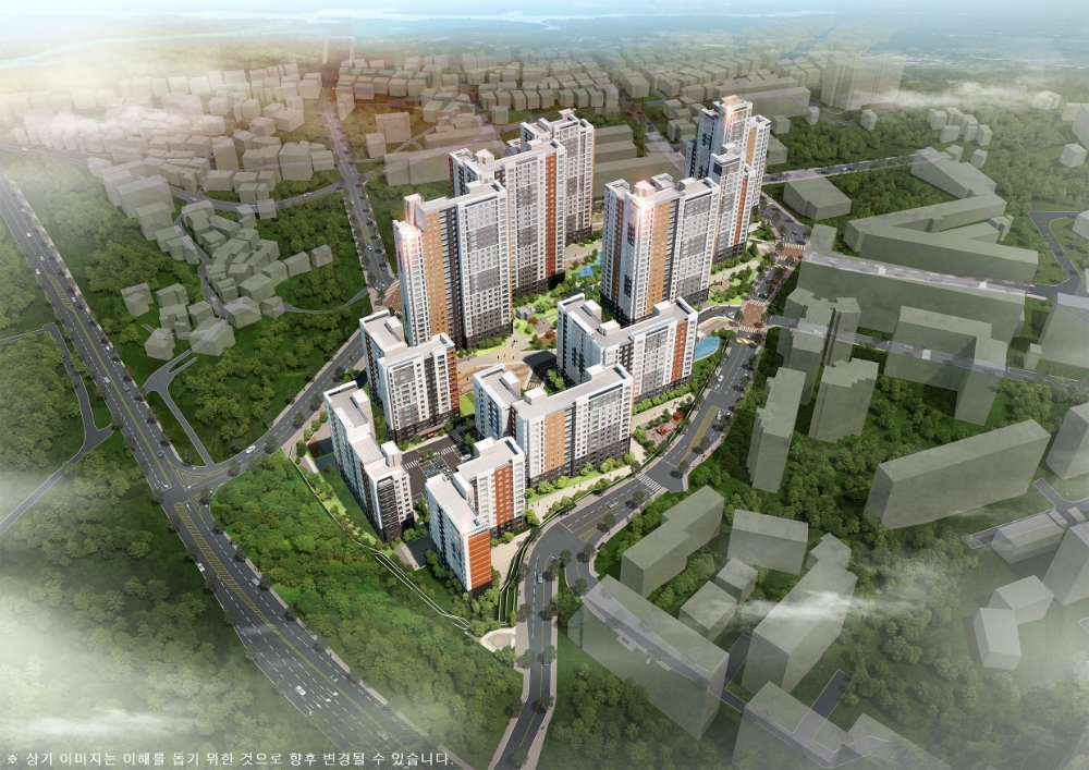 강릉자이 파인베뉴 조감도.(사진=GS건설)