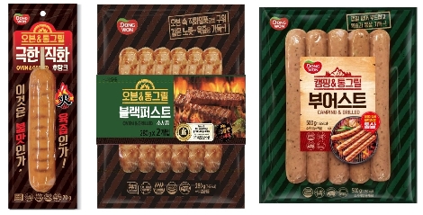 동원의 캠핑철 육가공 제품 이미지. 사진=동원F&B