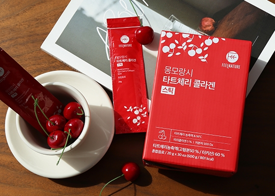 필네이처 신제품 몽모랑시 ‘타트체리 콜라겐’, 3+1행사