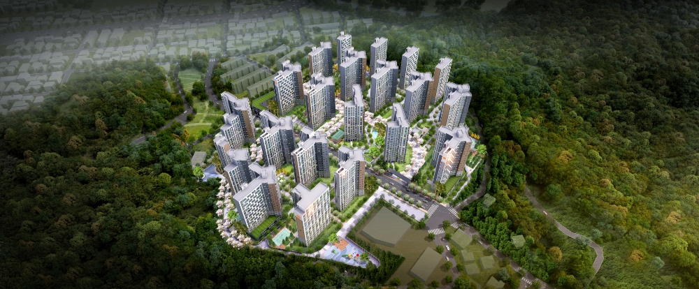 대전 옥계2구역 조감도.(사진=대림건설)