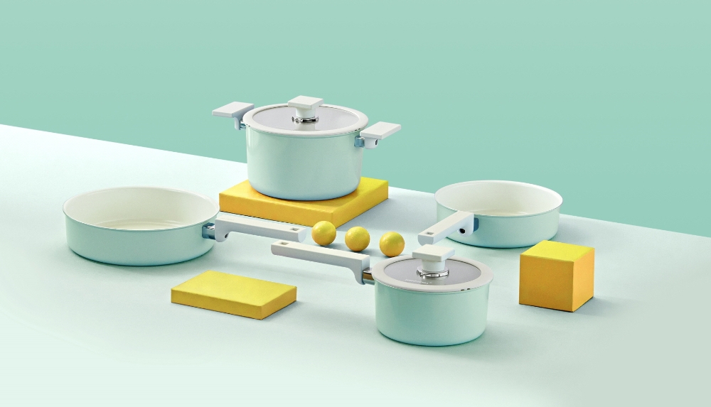 해피콜, '앳지 블랑' 인덕션 프라이팬·냄비 출시
