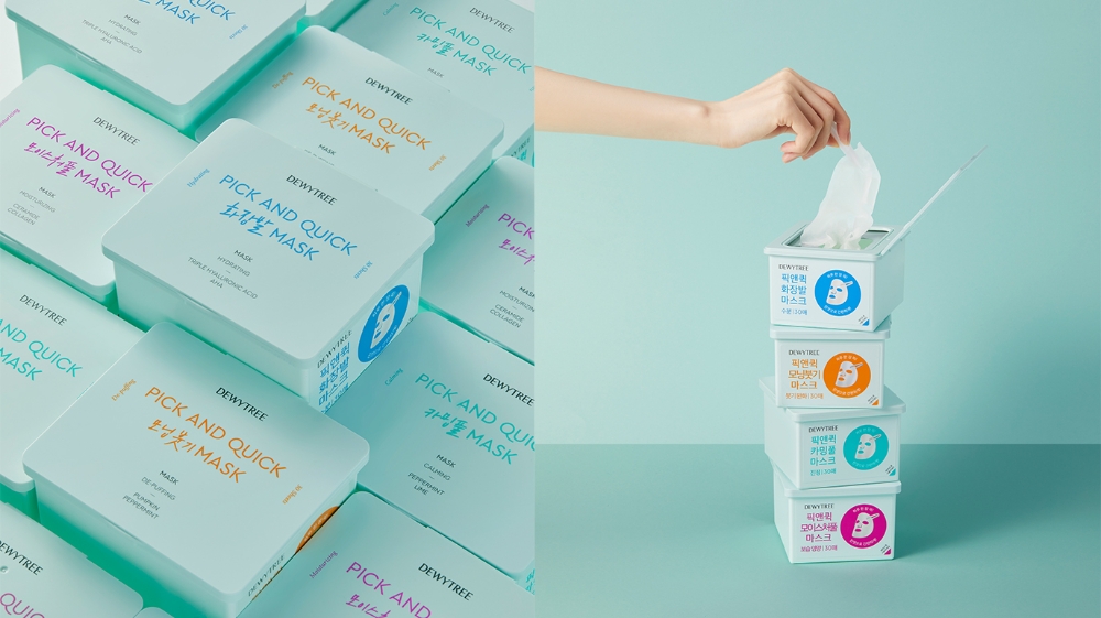 듀이트리, 픽앤퀵 마스크 출시