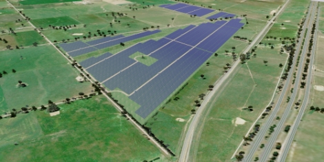 우동가 태양광발전 조감도. 사진=서부발전