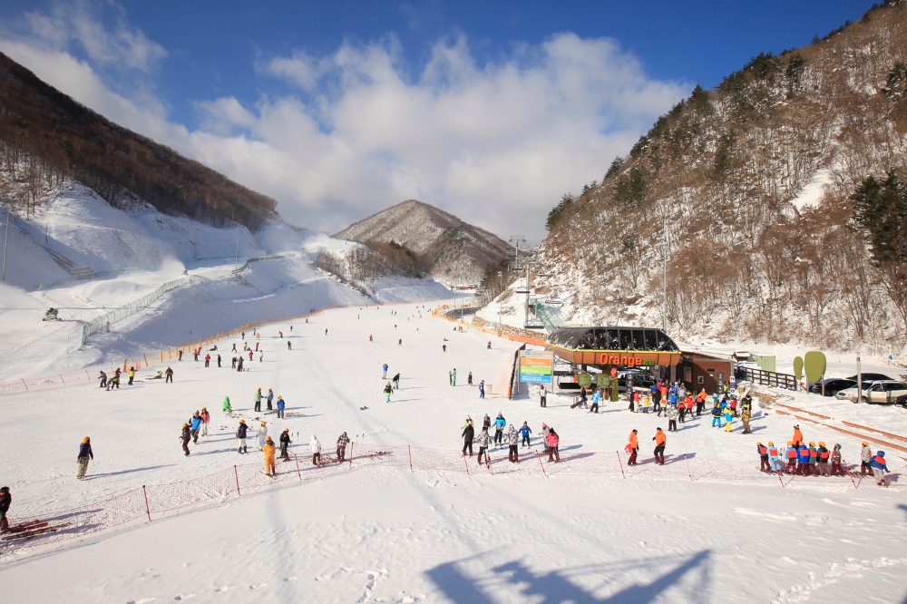 오투리조트 스키장 전경.(사진=부영그룹)