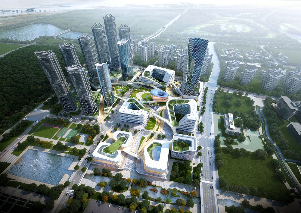 청라 국제업무단지 조감도.(사진=LH)