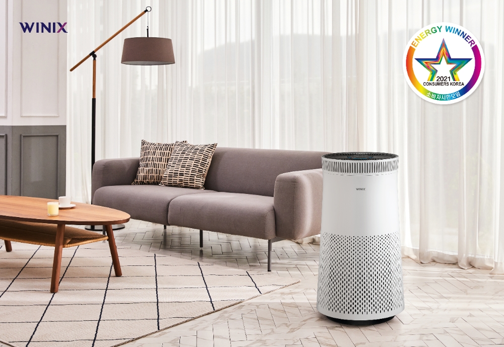 위닉스, 타워프라임 공기청정기 ‘2021 올해의 에너지 위너상’ 수상