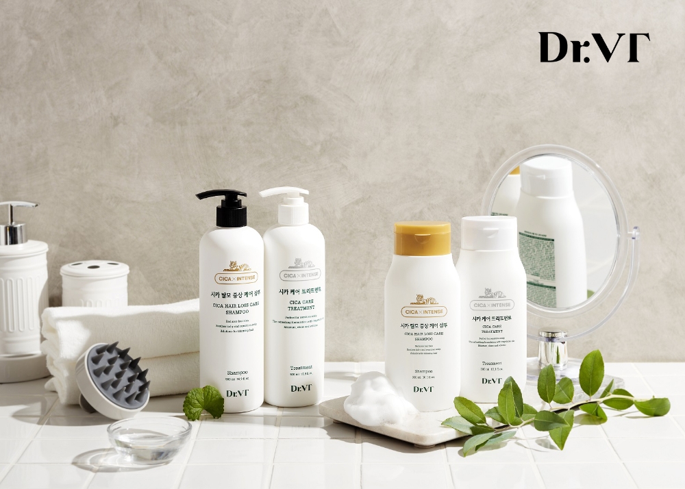 닥터브이티, 탈모 기능성 시카 샴푸와 트리트먼트 2종 출시