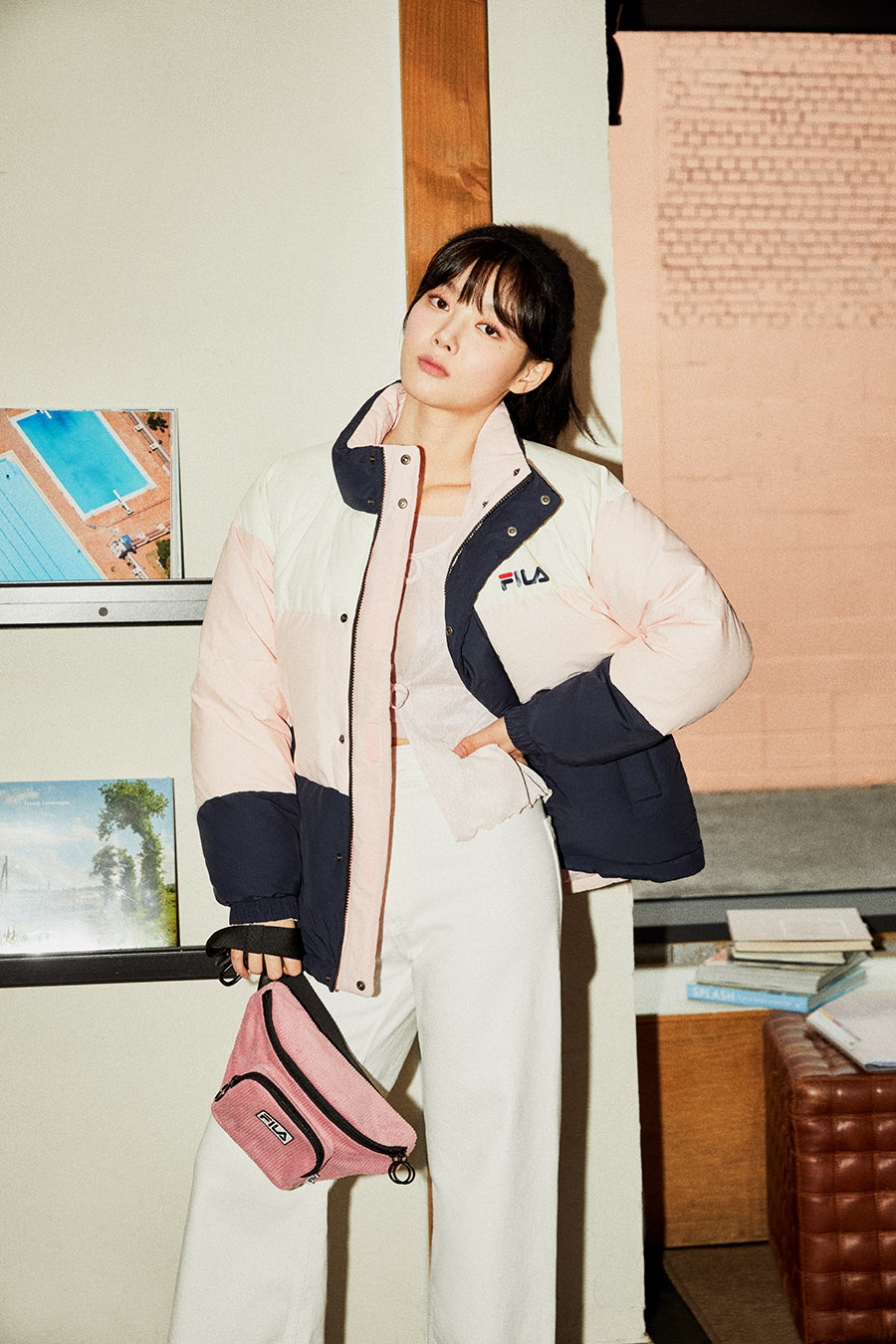 휠라(FILA), 브랜드 뮤즈 김유정과 함께한 2020 겨울 김유정 화보 공개