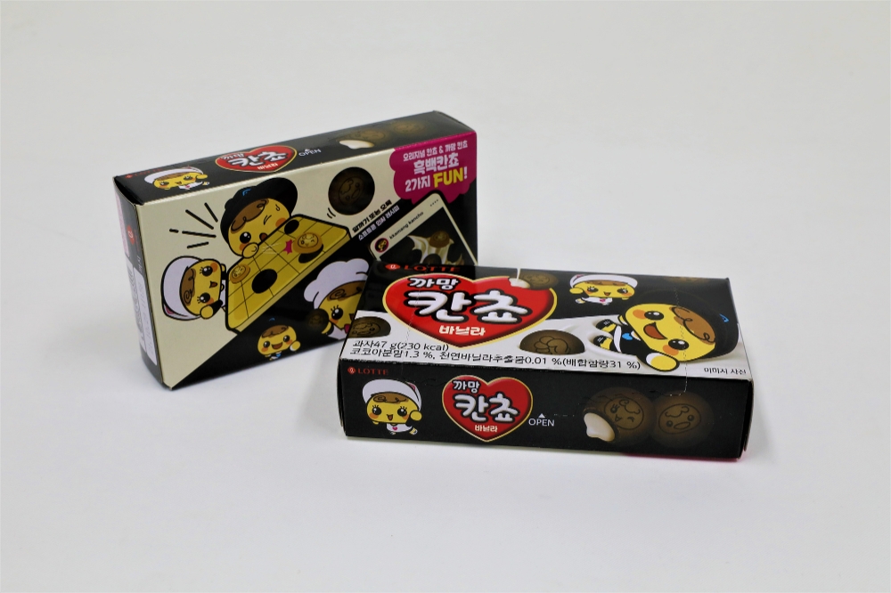롯데제과 ‘까망 칸쵸 바닐라’ 출시
