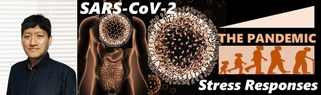 부산대 문유석 교수 및 연구이미지(노령층이 코로나 19에 대해 취약한 것은 체내 세포 스트레스 반응성이 젊은 사람들보다 높기 때문이다.).(제공=부산대)