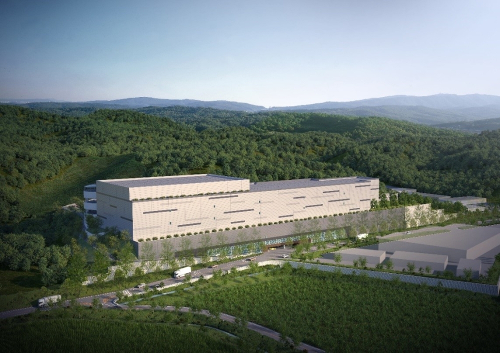 안성시 이현리 저온물류단창고 조감도.(사진=호반건설)