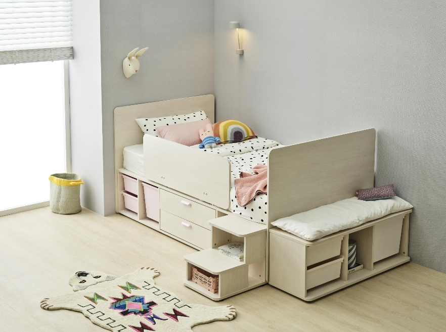 미취학 아동 위한 ‘조이S 컴팩트 매직데스크’ (사진=한샘)