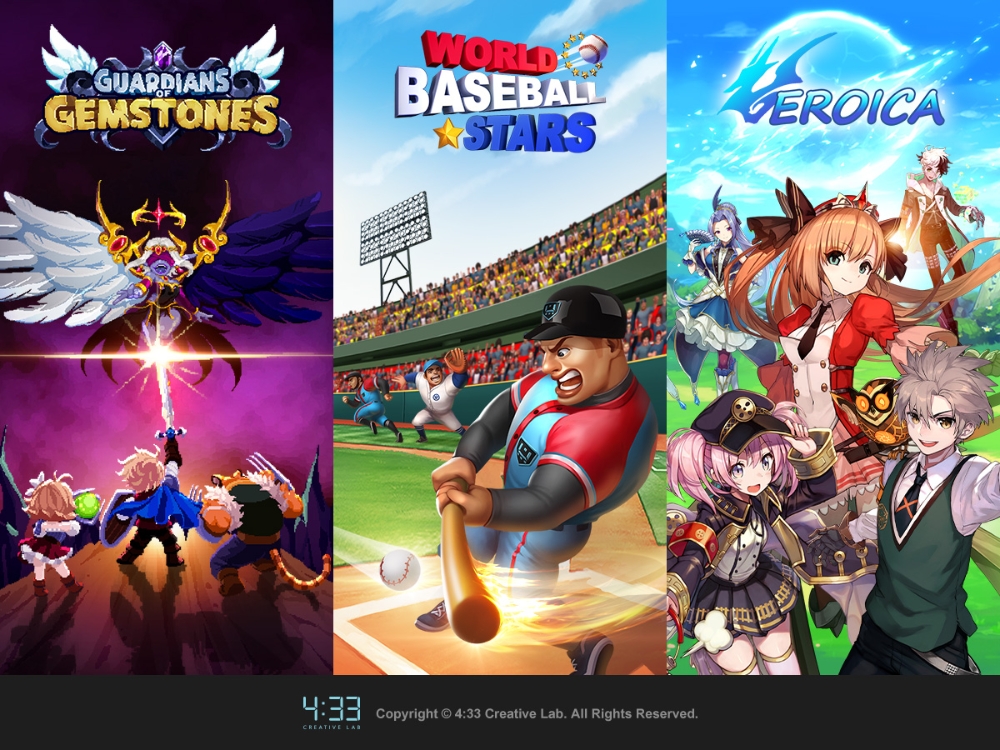 네시삼십삼분, 신축년 새해 신작 8종으로 모바일게임 명가 시동